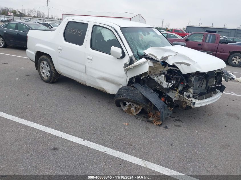 2011 Honda Ridgeline Rtl VIN: 5FPYK1F56BB502643 Lot: 40886845