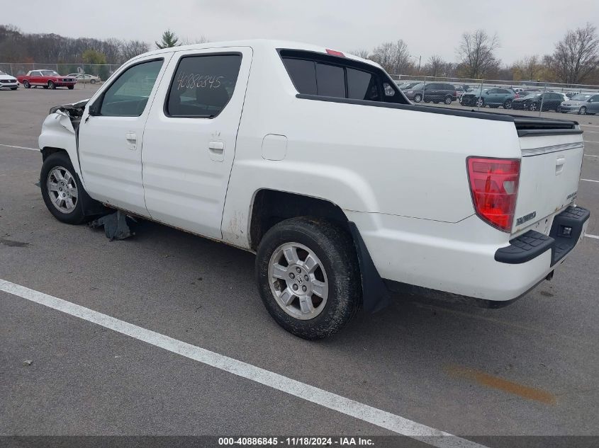 2011 Honda Ridgeline Rtl VIN: 5FPYK1F56BB502643 Lot: 40886845