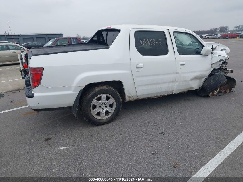 2011 Honda Ridgeline Rtl VIN: 5FPYK1F56BB502643 Lot: 40886845