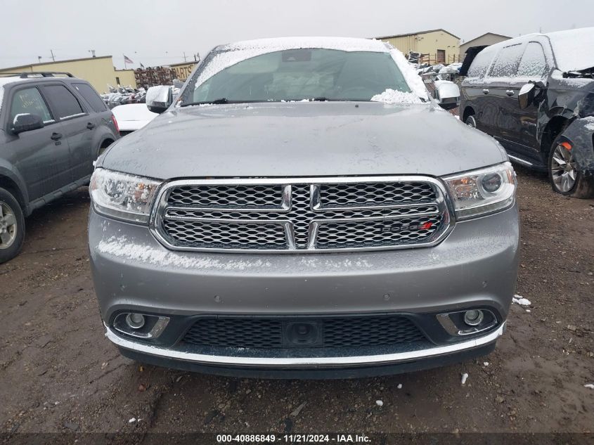 2018 Dodge Durango Citadel Awd VIN: 1C4RDJEG4JC498243 Lot: 40886849