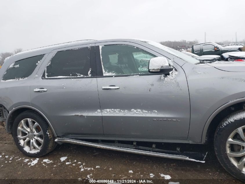 2018 Dodge Durango Citadel Awd VIN: 1C4RDJEG4JC498243 Lot: 40886849