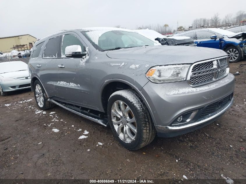 2018 Dodge Durango Citadel Awd VIN: 1C4RDJEG4JC498243 Lot: 40886849