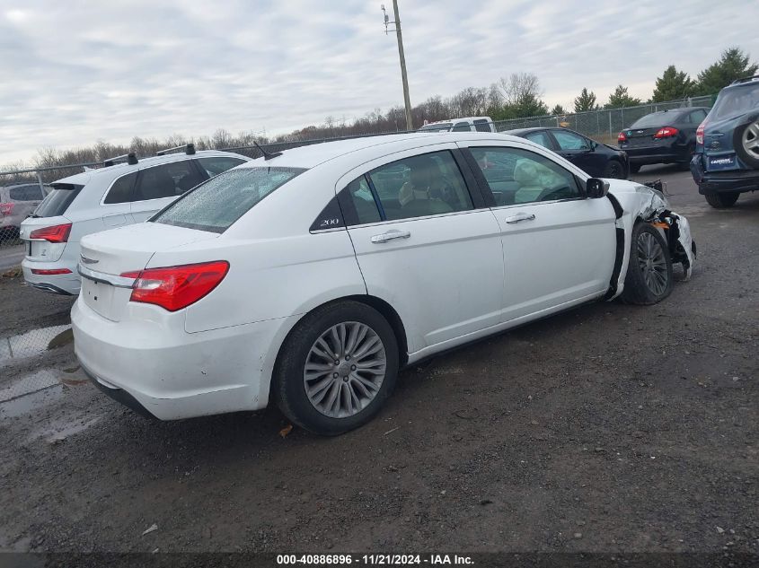 2013 Chrysler 200 Limited VIN: 1C3CCBCG8DN759792 Lot: 40886896