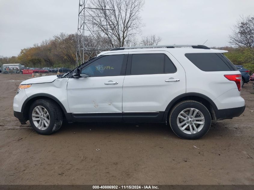 2014 Ford Explorer Xlt VIN: 1FM5K7D86EGB89045 Lot: 40886902