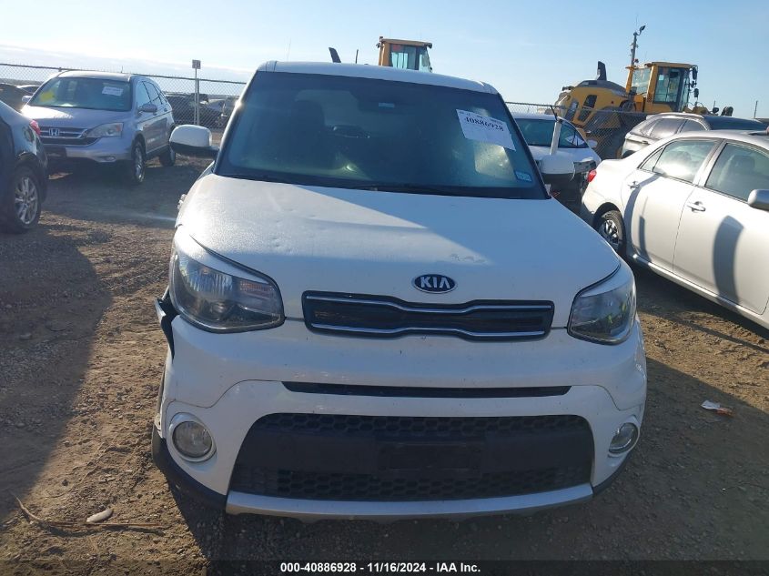 2018 Kia Soul + VIN: KNDJP3A53J7534839 Lot: 40886928