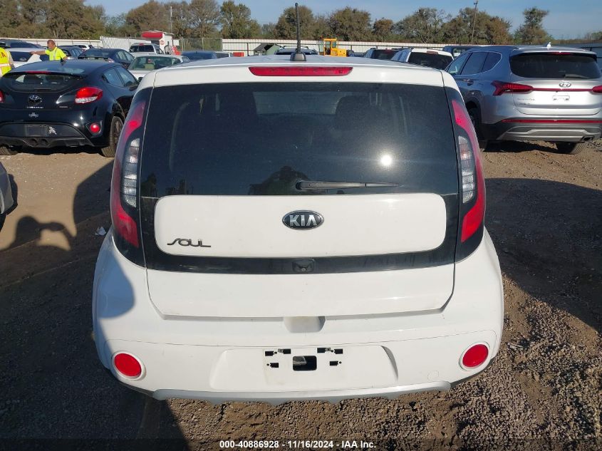 2018 Kia Soul + VIN: KNDJP3A53J7534839 Lot: 40886928