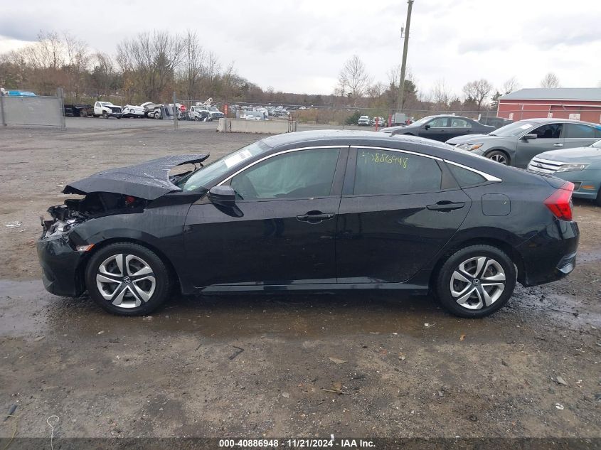 2018 Honda Civic Lx VIN: 2HGFC2F55JH562622 Lot: 40886948