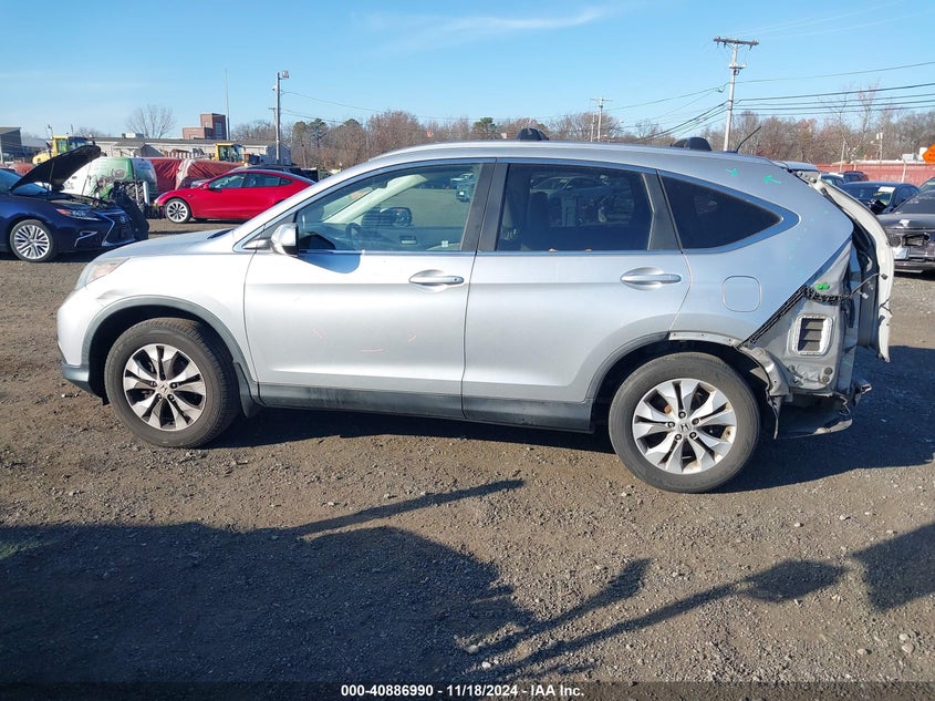 2013 HONDA CR-V EX-L - 2HKRM4H74DH607385