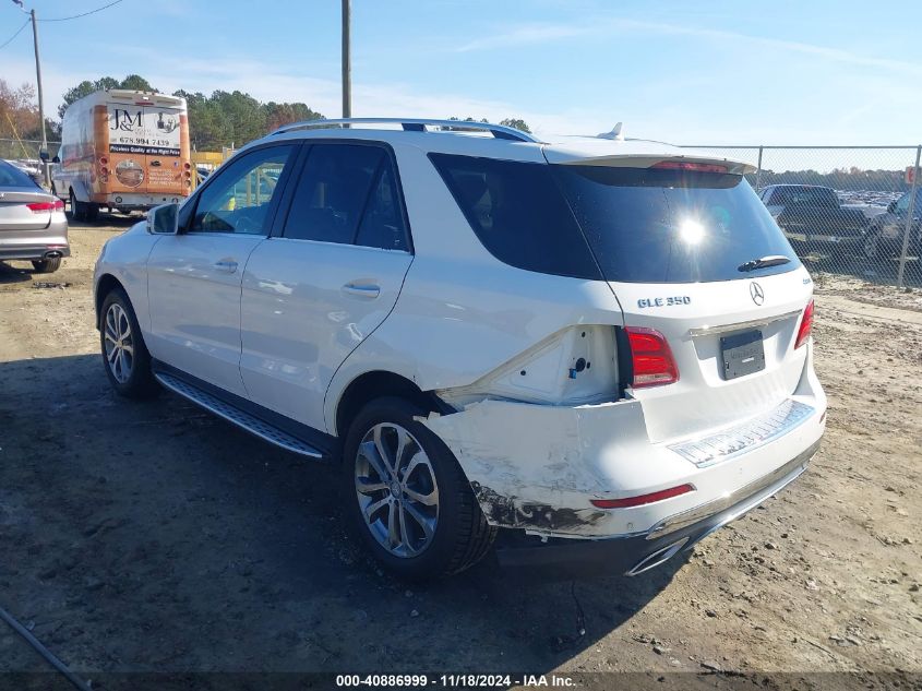 2016 Mercedes-Benz Gle 350 4Matic VIN: 4JGDA5HB6GA633037 Lot: 40886999