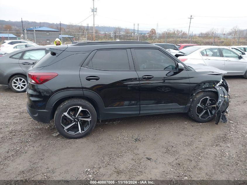 2022 Chevrolet Trailblazer Rs VIN: KL79MUSL3NB081059 Lot: 40887005