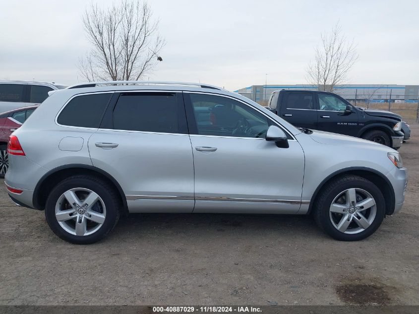 2013 Volkswagen Touareg Vr6 Lux VIN: WVGEF9BP3DD013340 Lot: 40887029