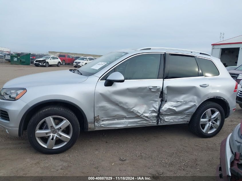 2013 VOLKSWAGEN TOUAREG VR6 LUX - WVGEF9BP3DD013340