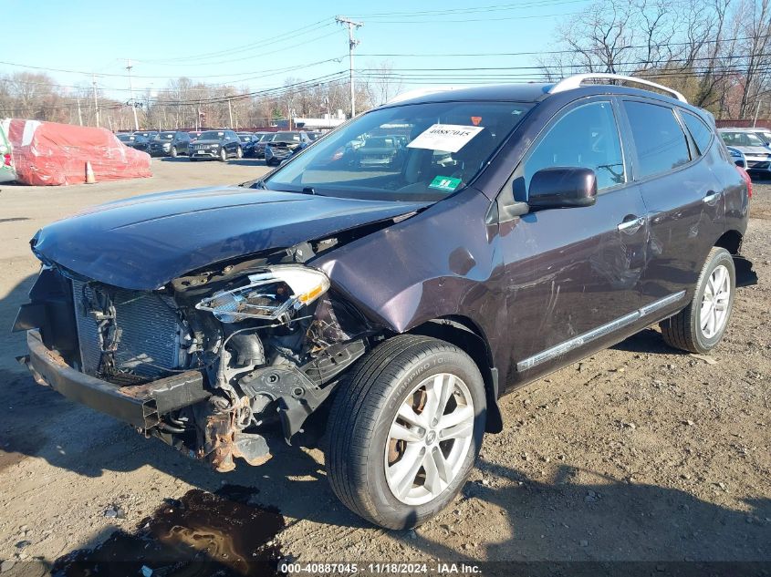 2012 Nissan Rogue Sv VIN: JN8AS5MV6CW405741 Lot: 40887045