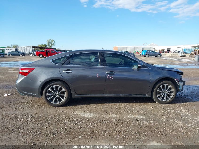 2016 Toyota Avalon Xle VIN: 4T1BK1EB8GU217698 Lot: 40887047