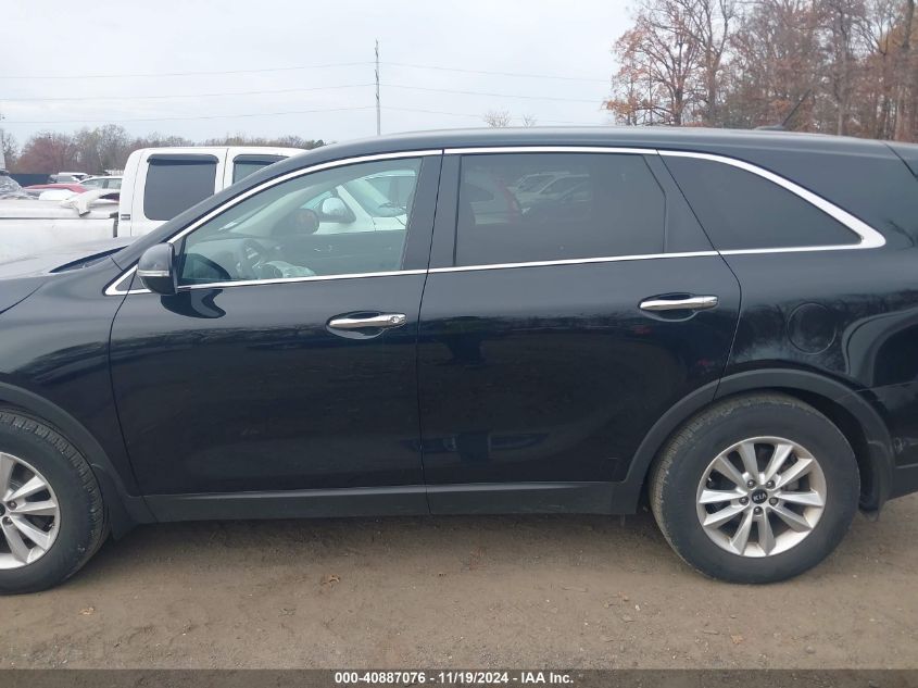 2019 Kia Sorento 2.4L Lx VIN: 5XYPG4A31KG553599 Lot: 40887076