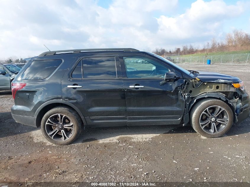 2014 Ford Explorer Sport VIN: 1FM5K8GT9EGA25732 Lot: 40887082