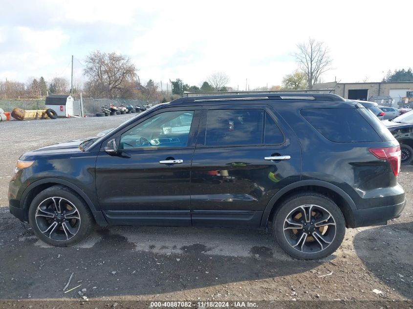 2014 Ford Explorer Sport VIN: 1FM5K8GT9EGA25732 Lot: 40887082