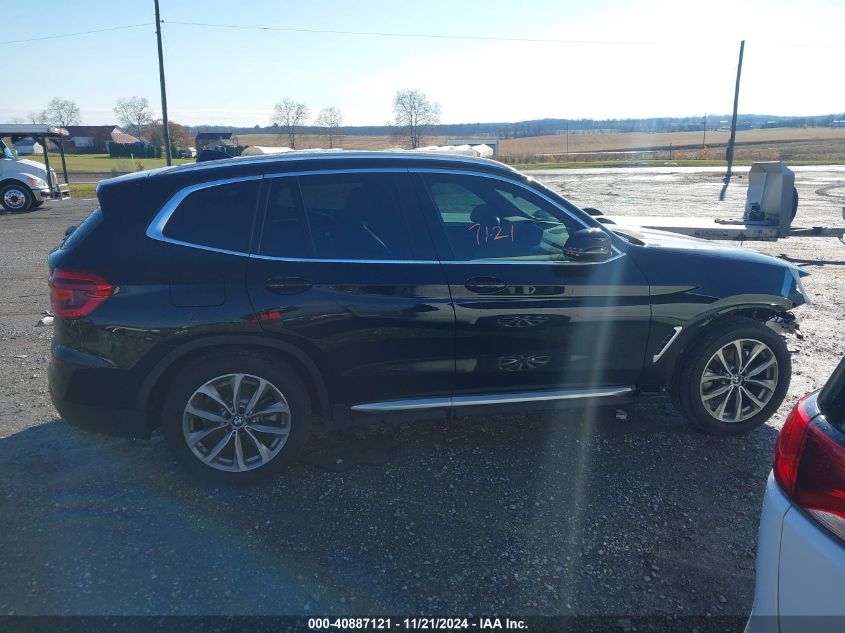 2019 BMW X3 xDrive30I VIN: 5UXTR9C54KLD97276 Lot: 40887121