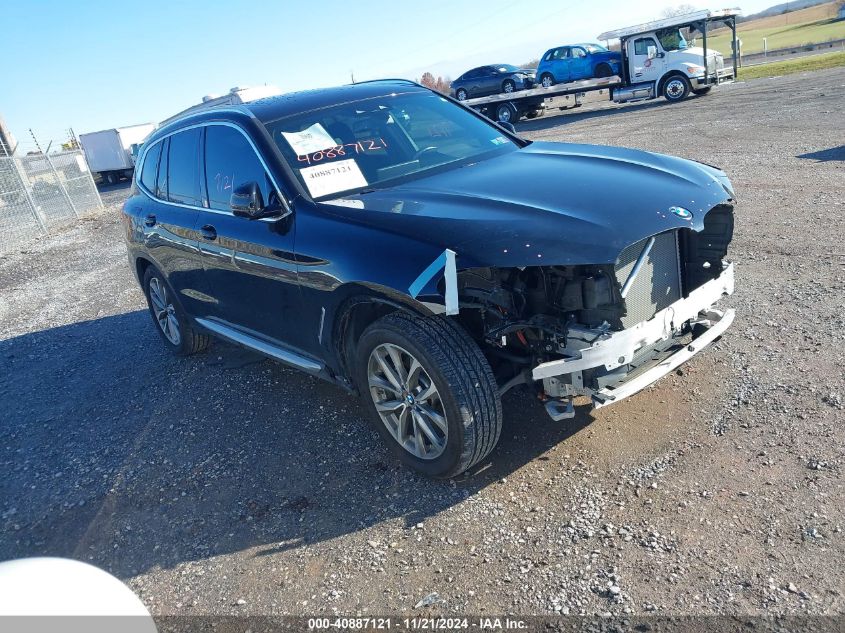 2019 BMW X3 xDrive30I VIN: 5UXTR9C54KLD97276 Lot: 40887121