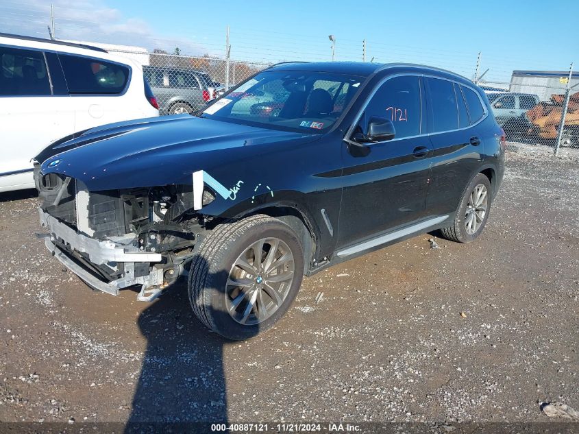 2019 BMW X3 xDrive30I VIN: 5UXTR9C54KLD97276 Lot: 40887121