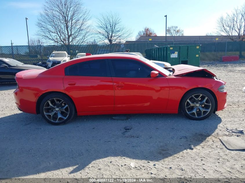 2015 Dodge Charger Sxt VIN: 2C3CDXHG2FH852273 Lot: 40887122