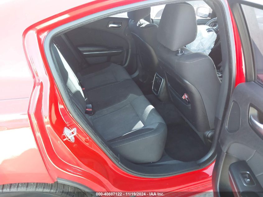 2015 DODGE CHARGER VIN: 2C3CDXHG2FH852273