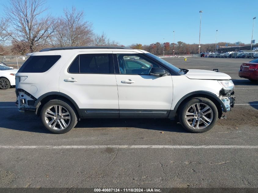 2017 Ford Explorer Xlt VIN: 1FM5K8D81HGB75774 Lot: 40887124