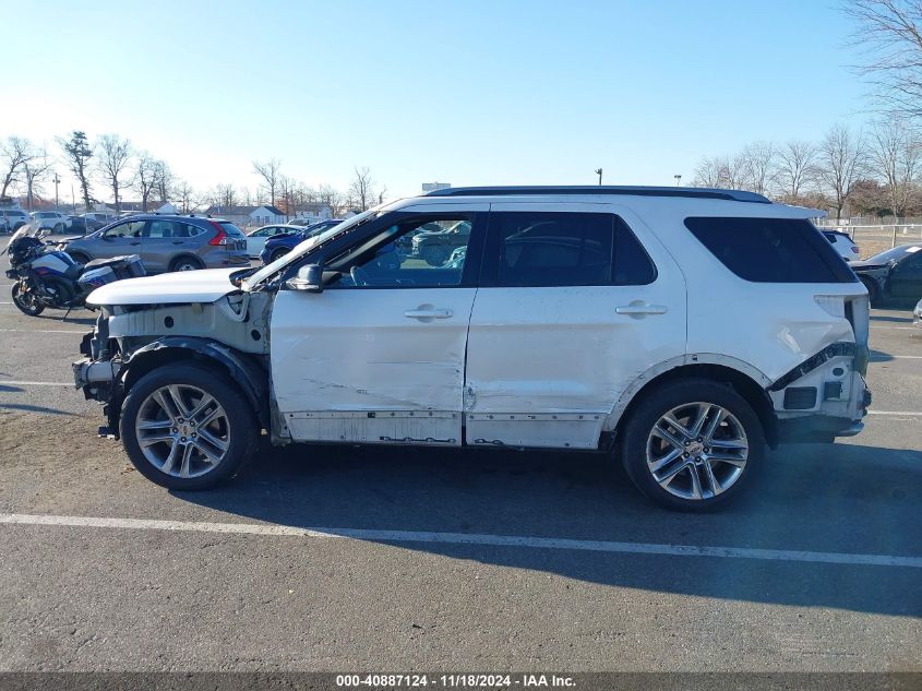 2017 Ford Explorer Xlt VIN: 1FM5K8D81HGB75774 Lot: 40887124