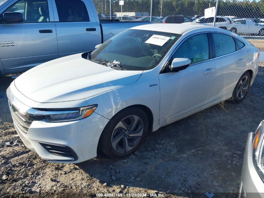 2019 HONDA INSIGHT EX - 19XZE4F5XKE014453