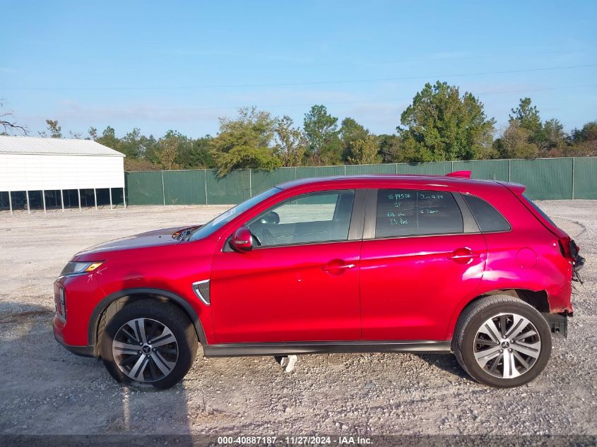 2021 Mitsubishi Outlander Sport 2.0 Se 2Wd VIN: JA4APVAU5MU026505 Lot: 40887187