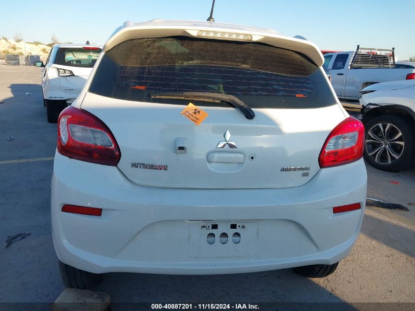 2017 Mitsubishi Mirage Se VIN: ML32A4HJ6HH021199 Lot: 40887201