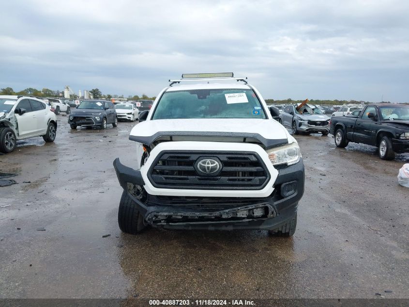 2018 Toyota Tacoma Sr VIN: 5TFRX5GNXJX112539 Lot: 40887203