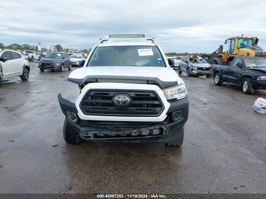 2018 Toyota Tacoma Sr VIN: 5TFRX5GNXJX112539 Lot: 40887203