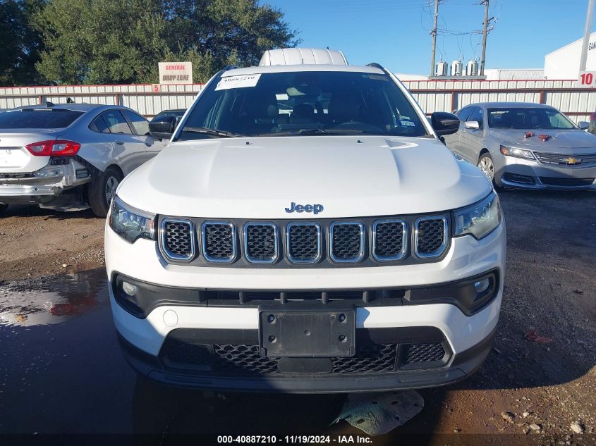 2024 Jeep Compass Latitude 4X4 VIN: 3C4NJDBN5RT599187 Lot: 40887210