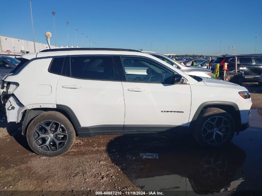 2024 Jeep Compass Latitude 4X4 VIN: 3C4NJDBN5RT599187 Lot: 40887210