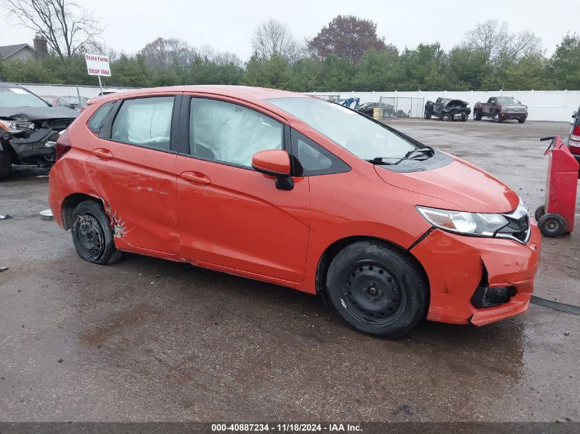 2019 Honda Fit Lx VIN: 3HGGK5H41KM703296 Lot: 40887234