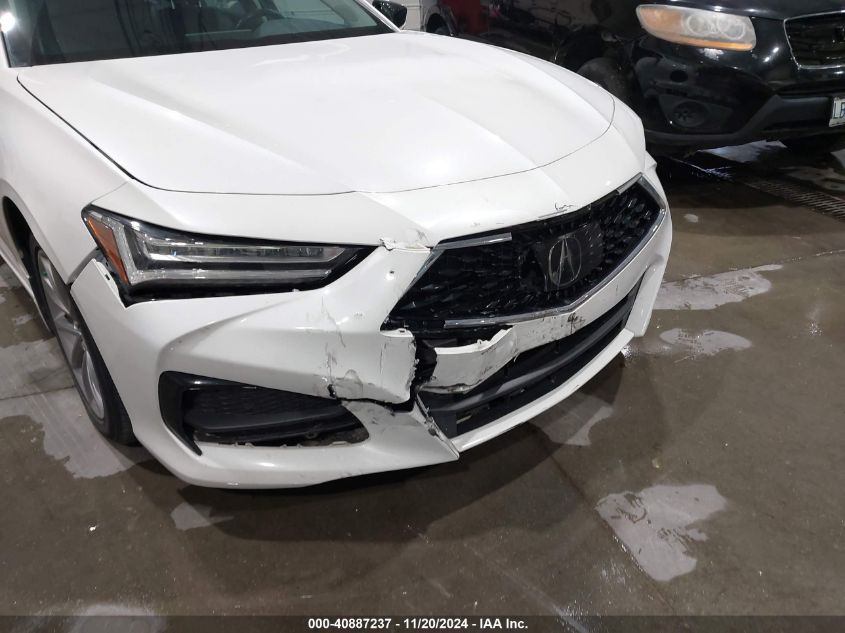 2021 Acura Tlx Standard VIN: 019UUB5F39MA00652 Lot: 40887237