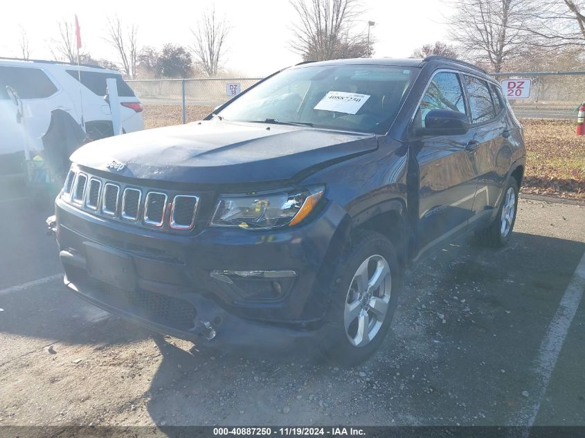 2018 Jeep Compass Latitude 4X4 VIN: 3C4NJDBB1JT223418 Lot: 40887250