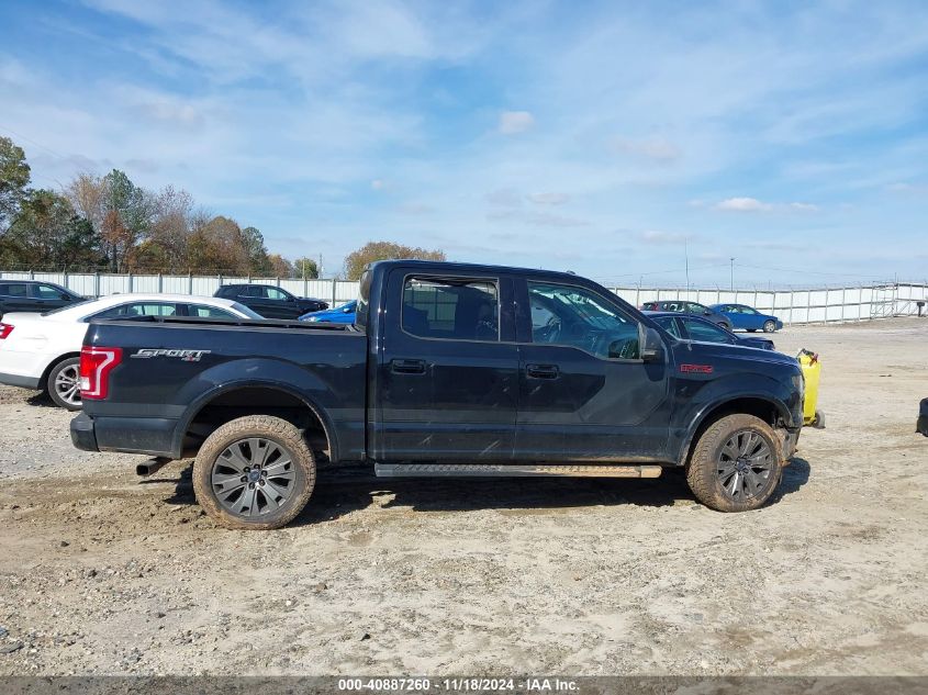 2017 Ford F-150 Xlt VIN: 1FTEW1EF0HFA19342 Lot: 40887260