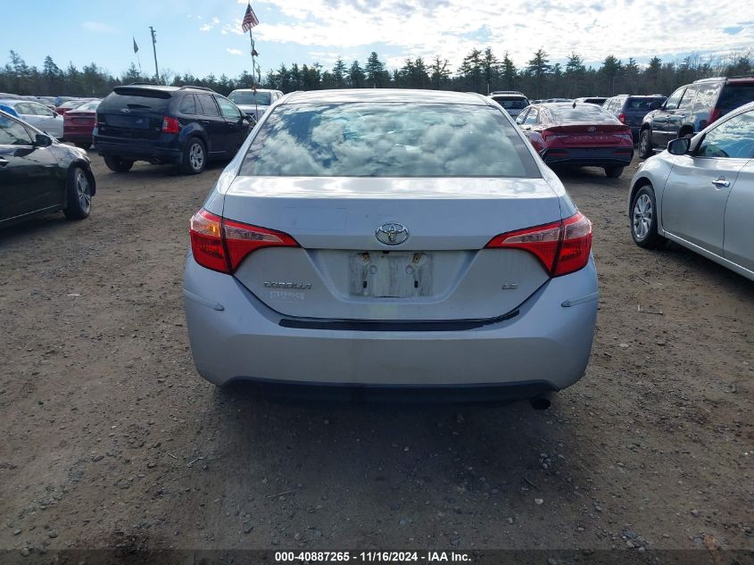 2018 Toyota Corolla Le VIN: 2T1BURHE1JC049491 Lot: 40887265