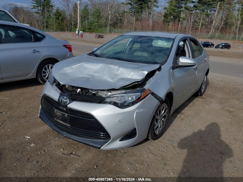 2018 Toyota Corolla Le VIN: 2T1BURHE1JC049491 Lot: 40887265