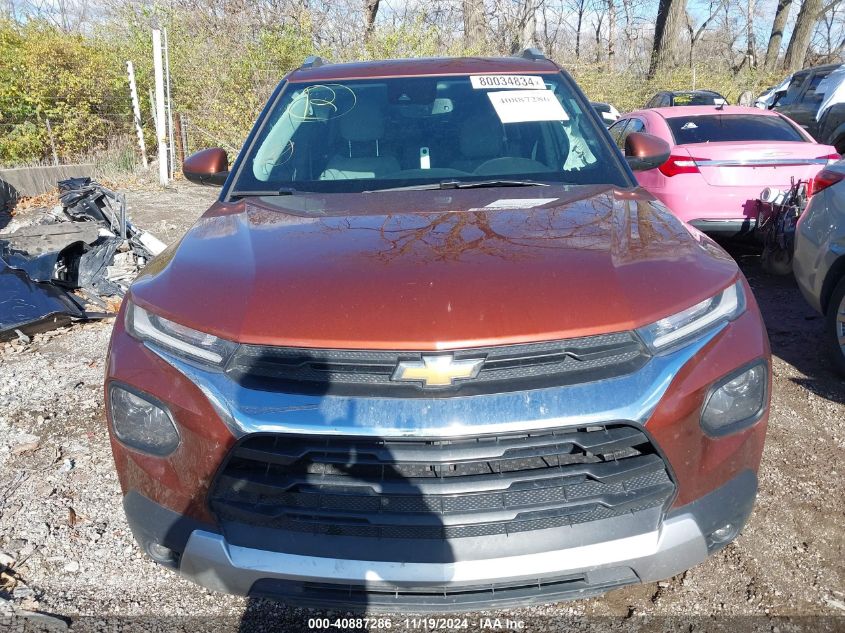 2021 Chevrolet Trailblazer Fwd Lt VIN: KL79MPS26MB147059 Lot: 40887286