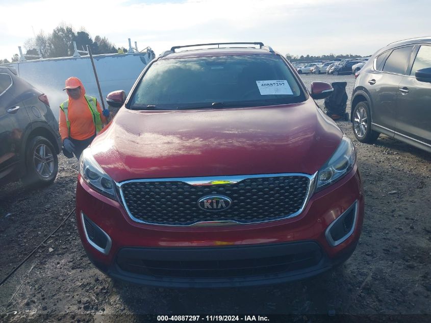 2016 Kia Sorento 2.4L Lx VIN: 5XYPGDA34GG131270 Lot: 40887297