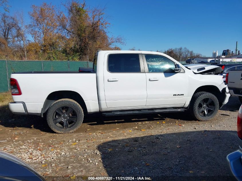 2021 Ram 1500 Big Horn 4X4 5'7 Box VIN: 1C6SRFFT6MN644203 Lot: 40887320