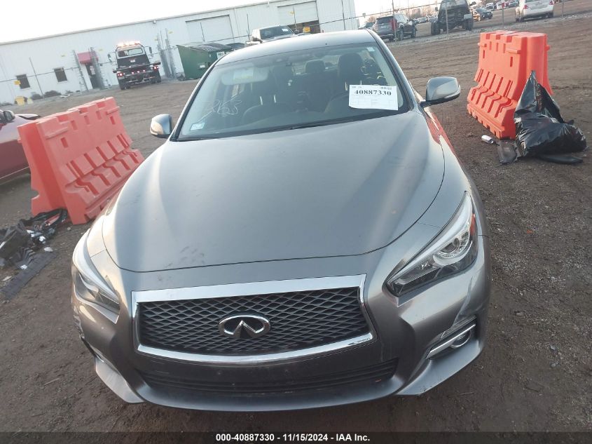 2017 Infiniti Q50 2.0T Base VIN: JN1CV7AR8HM681438 Lot: 40887330