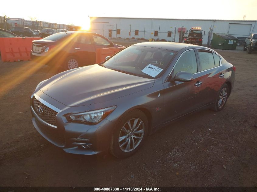 VIN JN1CV7AR8HM681438 2017 Infiniti Q50, 2.0T Base no.2