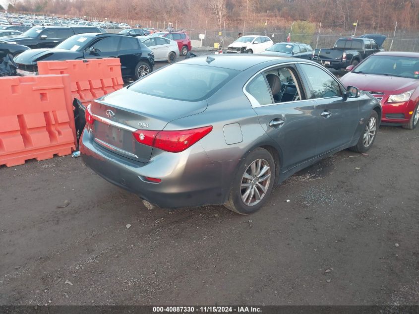 VIN JN1CV7AR8HM681438 2017 Infiniti Q50, 2.0T Base no.4