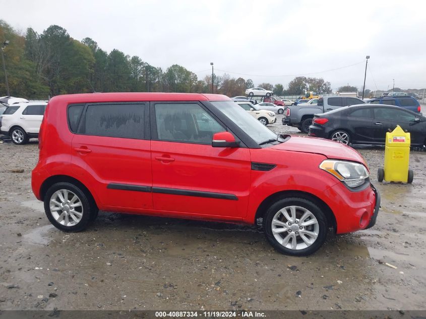 2012 Kia Soul + VIN: KNDJT2A67C7440660 Lot: 40887334