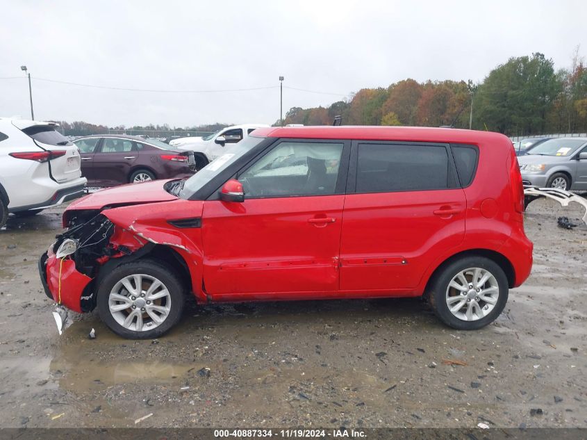 2012 Kia Soul + VIN: KNDJT2A67C7440660 Lot: 40887334