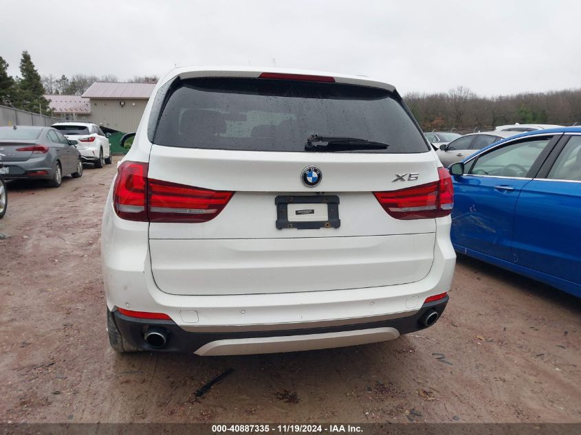 2015 BMW X5 xDrive35I VIN: 5UXKR0C59F0K57462 Lot: 40887335